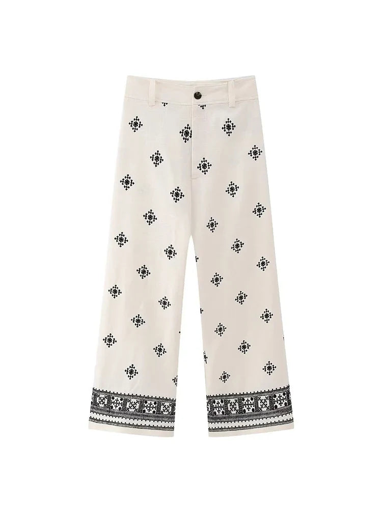 VINA | Vintage Boho Pants for Women-6
