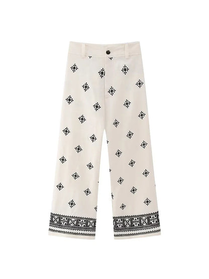 VINA | Vintage Boho Pants for Women-6