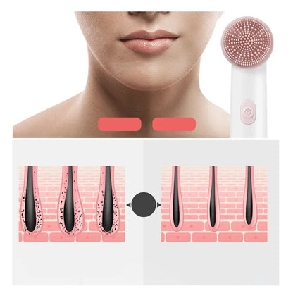 PureSkin - 2-in-1 Silicone Face Care Tool-4