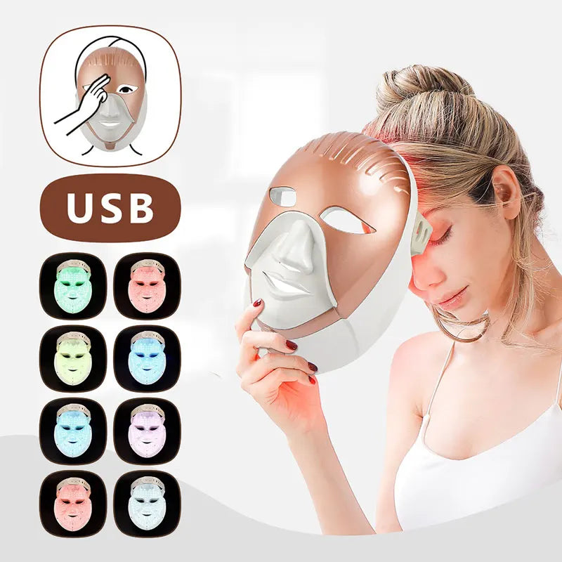 GlowMask – 7-Color LED Skin Therapy-2