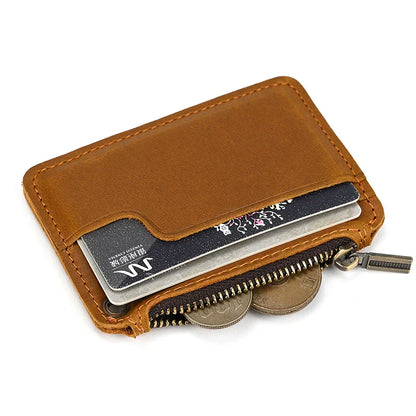 Dani | Vintage Real Leather Travel Bag with Coin Pocket 5