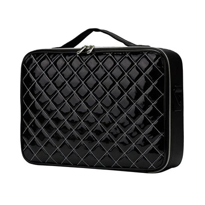 Barbara | Stylish and practical travel cosmetic bag with diamond pattern 3