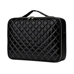 Barbara | Stylish and practical travel cosmetic bag with diamond pattern 3