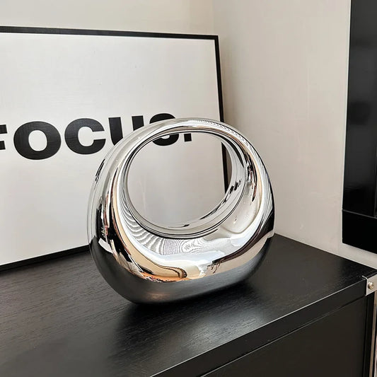 FIONA | Elegant Round Clutch Bag 1