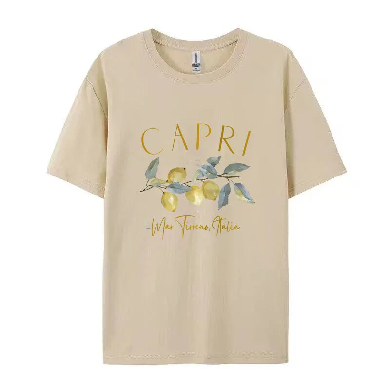  ESTHER | Elegant Capri Designed T-shirt-2