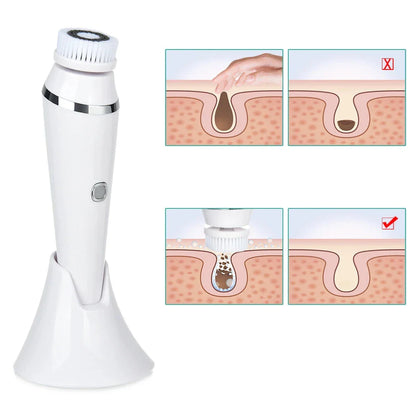 GlowCare - 4-in-1 Facial Cleanser & Massager Kit-4