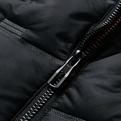 Jack Hooded Bodywarmer | Padded Ultralight Mid-Jacket Gilet with Hood for Men-6