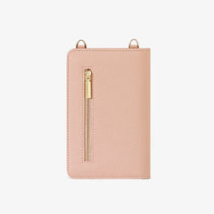 Perle | Lightweight PU Passport Holder with Removable Shoulder Strap 3