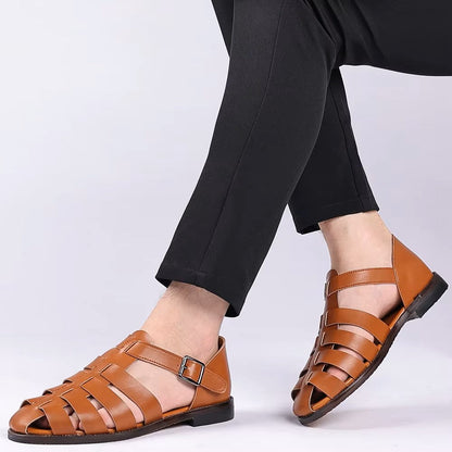 Arlo | Non-Slip Flat Sandals for Men-3