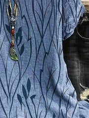  MILENA | Casual Half Sleeve Blouse for Plus Size Women-3