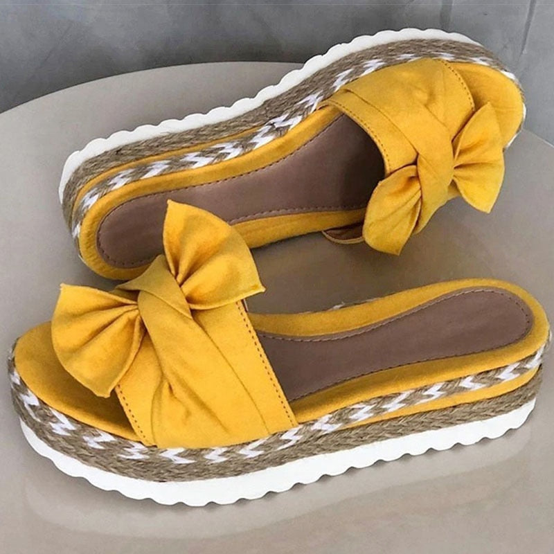 SCARLET | Stylish trendy Summer Sandals with Bow-2
