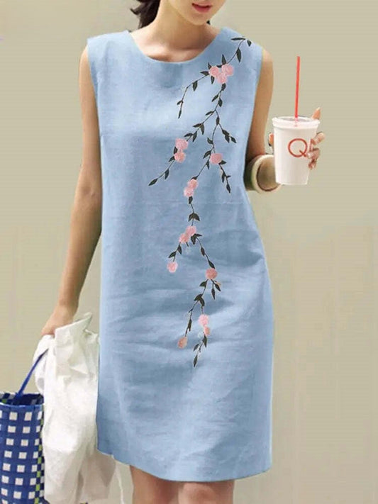  SOFIA | Floral Embroidered Dress-1