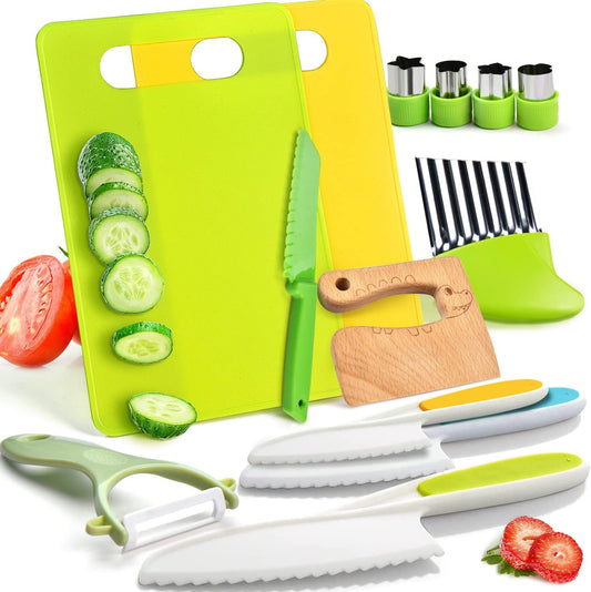Safe and playful: Montessori kitchen utensils for the little ones (13 pieces) 0