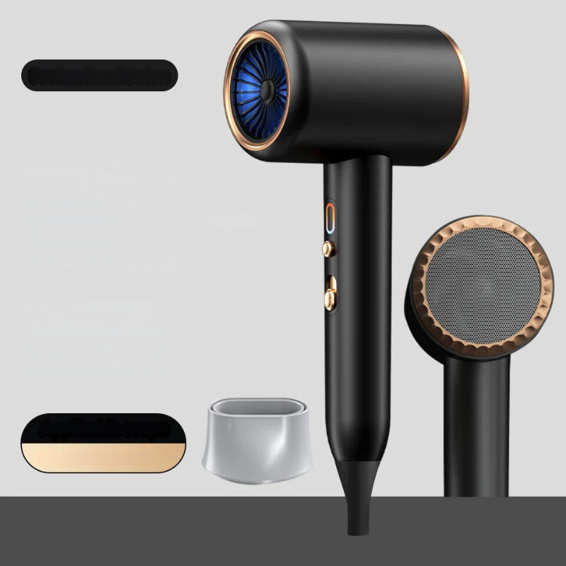 SalonPro - Dual Temperature High-Power Hair Dryer & Brush 7