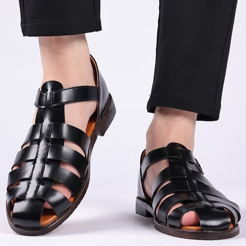 Arlo | Non-Slip Flat Sandals for Men-4