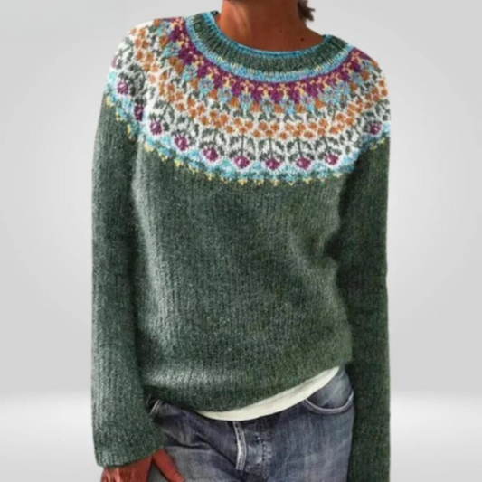 Sannei | Women's Winter Knit Sweater | Warm 0