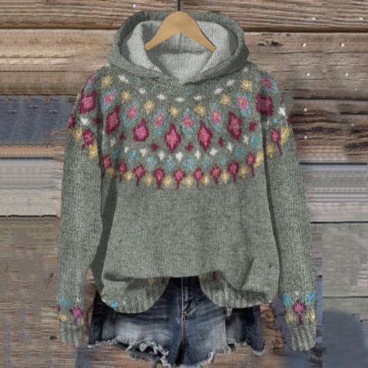 Saskia | Women's Casual Knit Hoodie | Winter 0