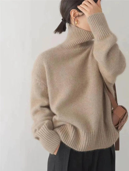 Savanna | Women's Classic Turtleneck Sweater | Warm 4