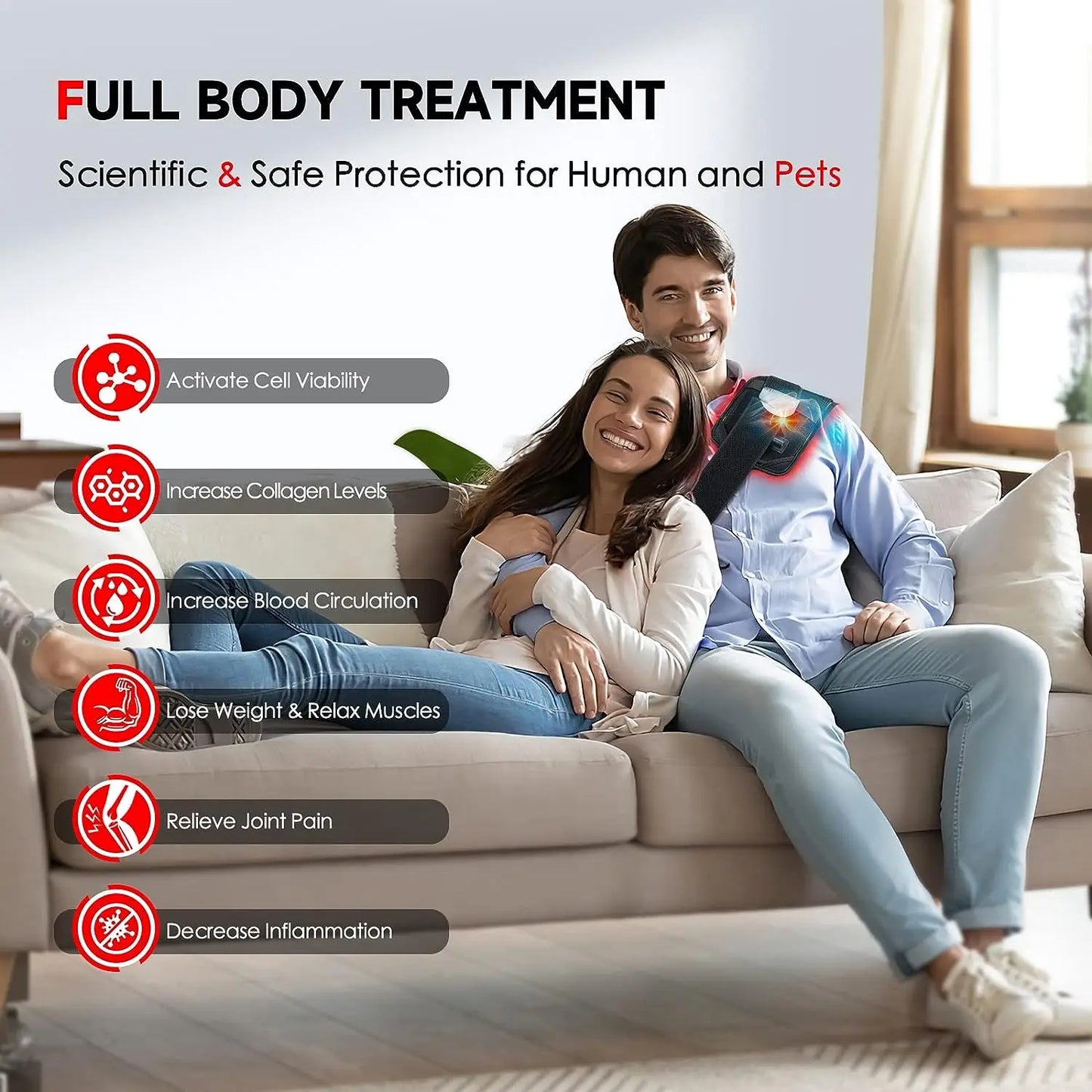 FitBelt – Back & Waist Red Light Therapy-3