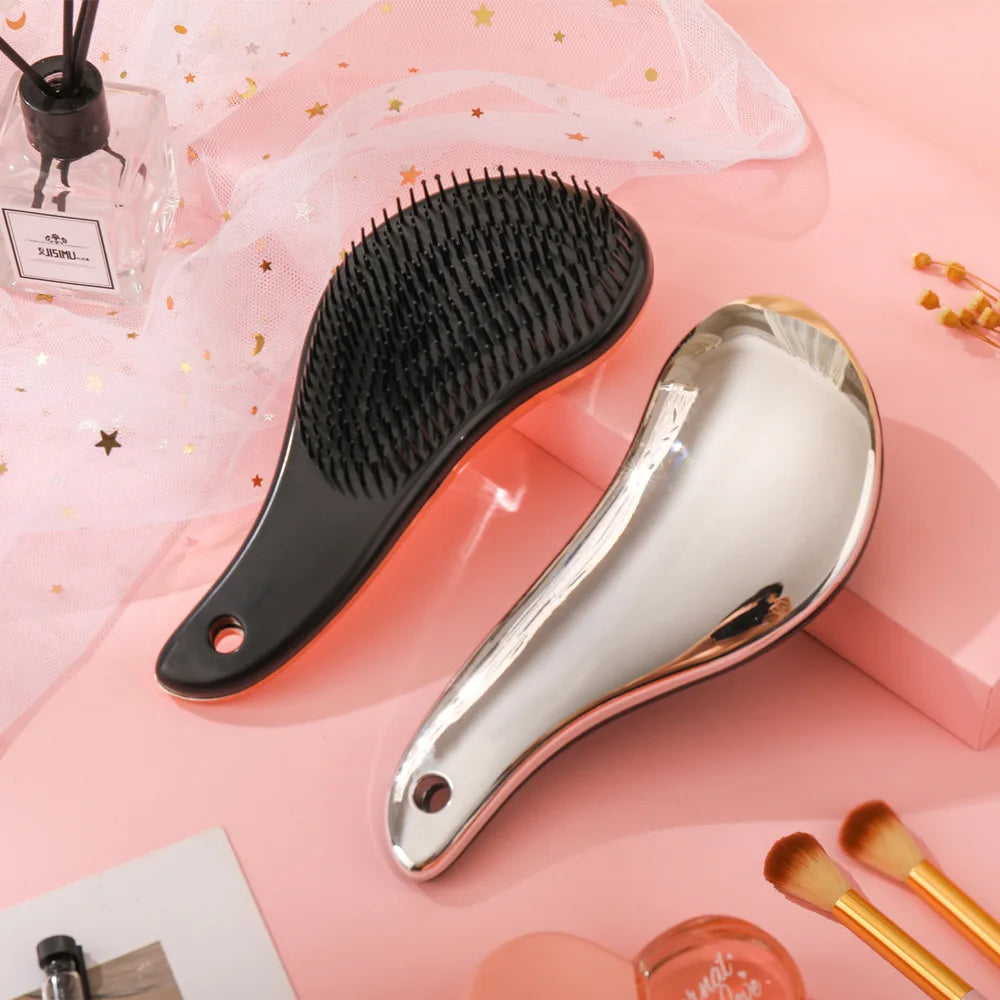 TangleAway - Anti-Static Massage Hairbrush for Effortless Detangling-1