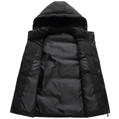 Calvin Hooded Bodywarmer | Premium Quilted Men's Bodywarmer with Hood-5
