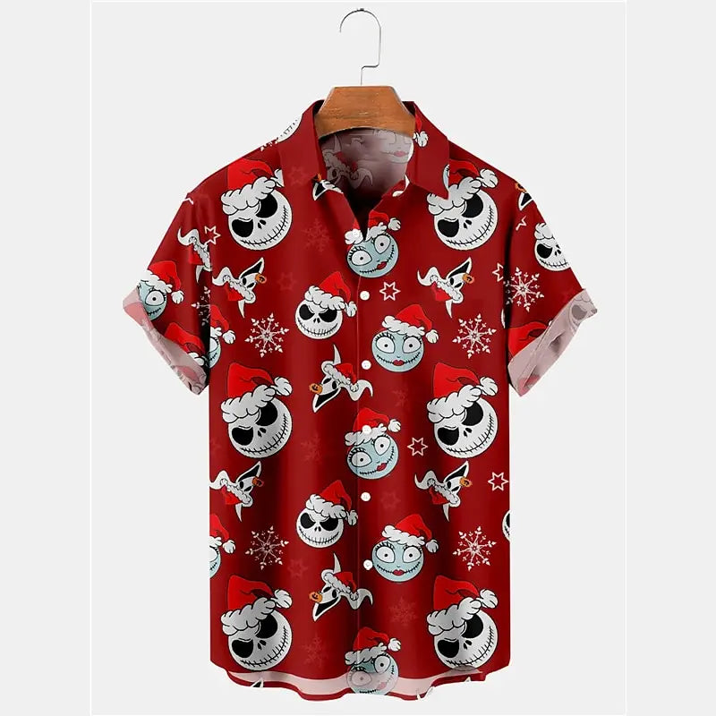 SKULL GOTHIC | Comfy Christmas Shirt-4
