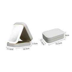 Kori | Portable LED-Lit Mirror Travel Makeup Bag 3