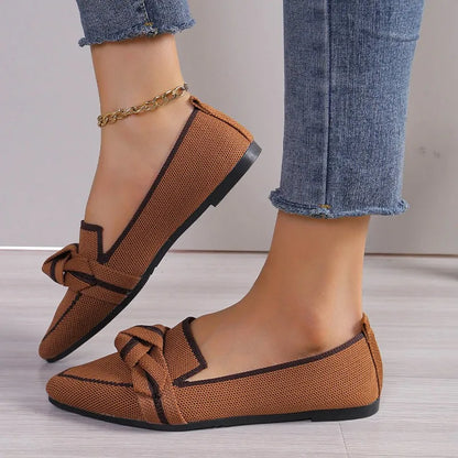 JANA | Pointed Toe Loafers-5