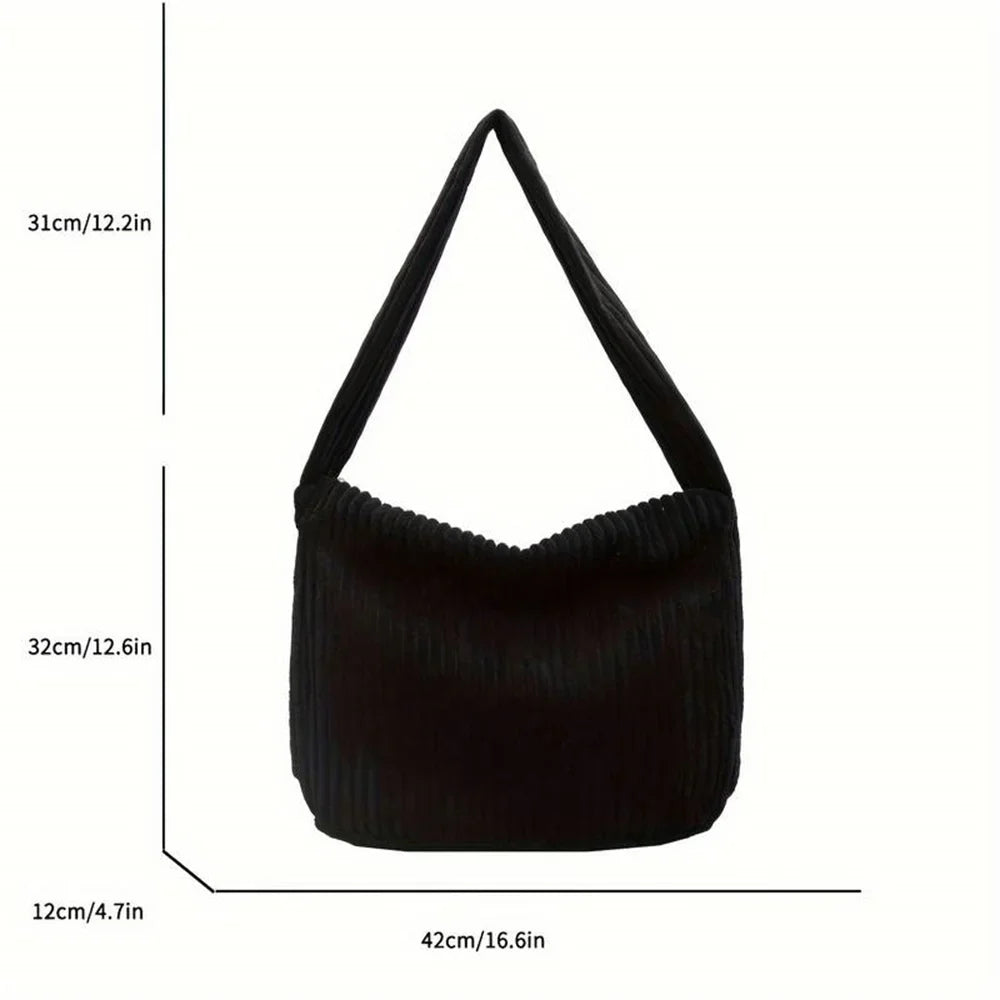 CLARA | Corduroy Shoulder Bag 6