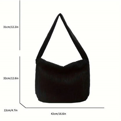 CLARA | Corduroy Shoulder Bag 6