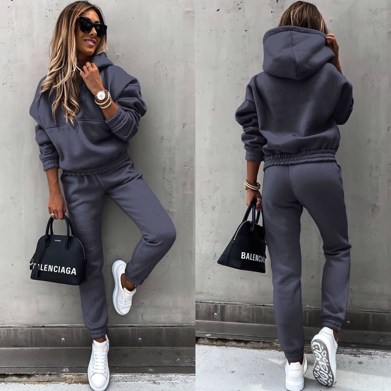 ISLA | Stylish Tracksuit Two Pieced Set-5