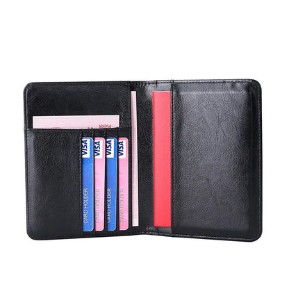 Aileen | Genuine Leather Travel Wallet Passport Holder 4