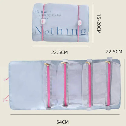 Aly | Practical and space-saving Roll-Up Cosmetic Bag 3