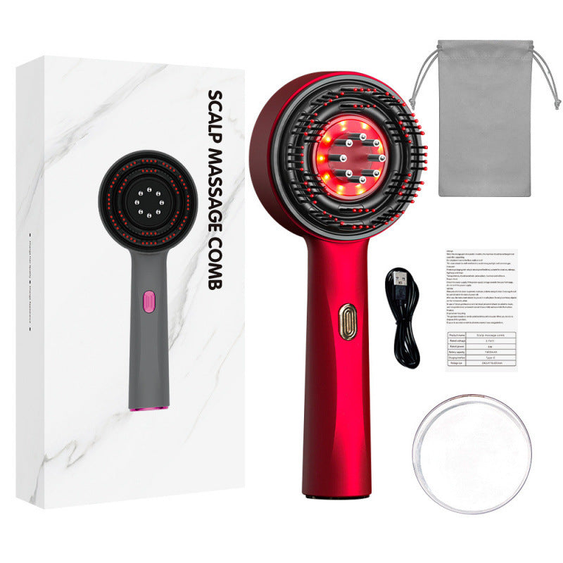 Scalp Massager Brush with Red Light Therapy for Hair Growth and Scalp Health - Ergonomic Design for All Hair Types 3