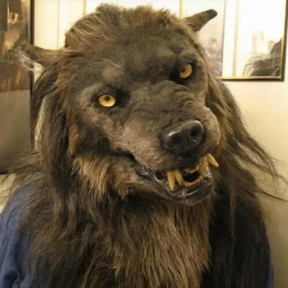 Scary Wolf Mask - Costume Mask for Halloween Masquerade Party 0