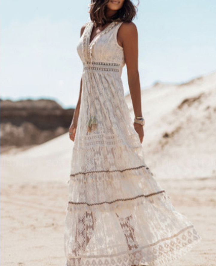  PAIGE | Stylish and Comfortable Bohemian-Style Dress-4