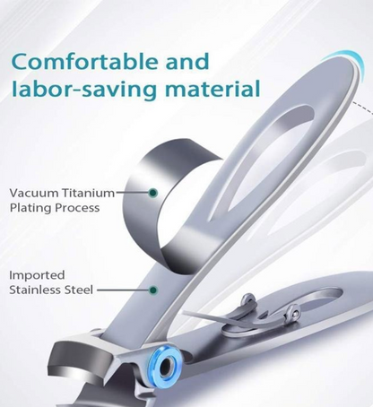 Ergonomic Nail Clippers for Thick Nails – Precision Trimmer with Durable Stainless Steel Construction-3