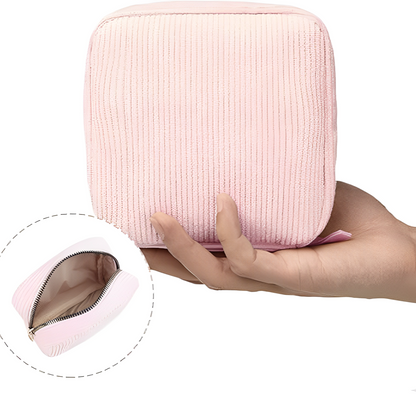 Aura | Stylish and spacious cord-style cosmetic bag 6