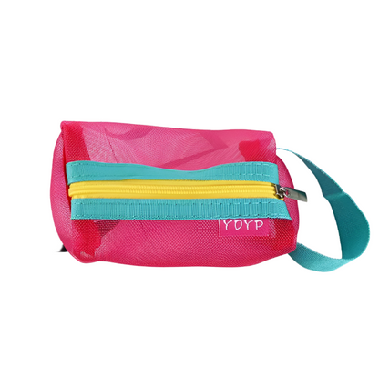 Raina | Transparent Colored Mesh Makeup Bag 3