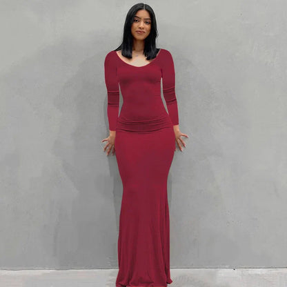 Variant image for Wine Red-Long Sleeve