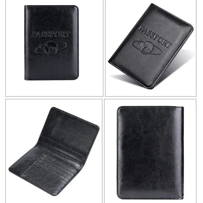 Aileen | Genuine Leather Travel Wallet Passport Holder 3