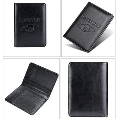 Aileen | Genuine Leather Travel Wallet Passport Holder 3