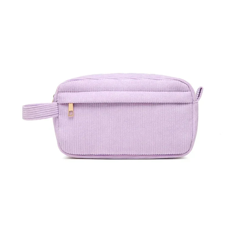 Kamiyah | Soft Cord Cotton Travel Cosmetic Bag 1