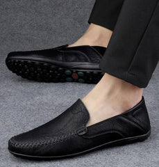 ENZO | Pu Leather Italian Loafers Men-2