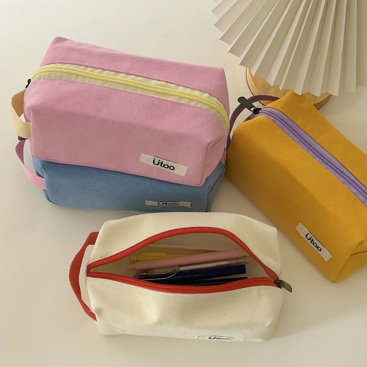Marleigh | Canvas Cosmetic Makeup Bag 4