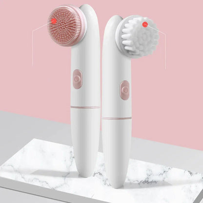 PureSkin - 2-in-1 Silicone Face Care Tool-3
