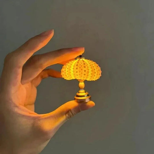 Sea urchin night lamp for your interior 0