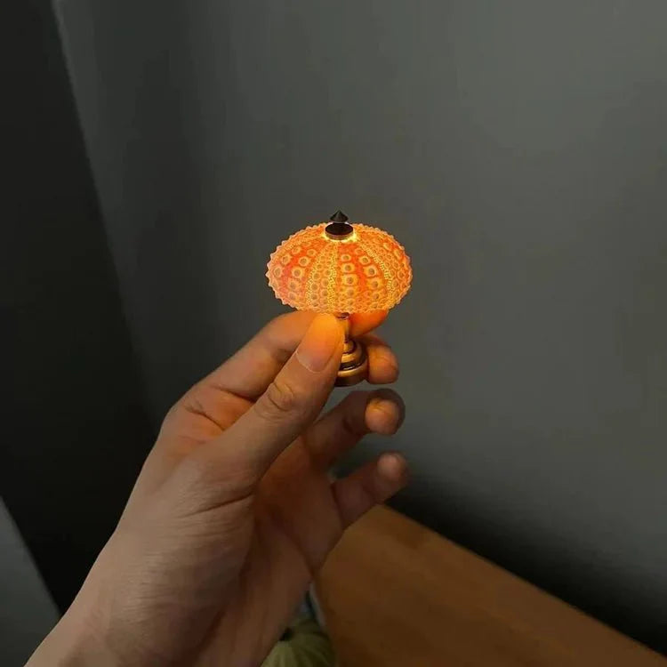 Sea urchin night lamp for your interior 3