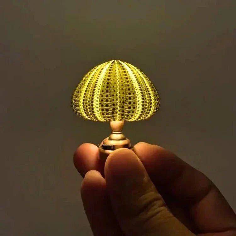 Sea urchin night lamp for your interior 4