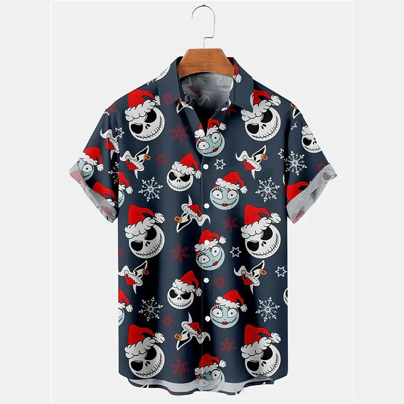 SKULL GOTHIC | Comfy Christmas Shirt-2